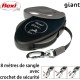 Flexi, Giant Plus 8m Extendable Dog Lead, Strong and Robust Dogs up to 50kg, Neon Band with Increased Visibility, Robust and Ergonomic Braking System - L - 8m - 50kg Flexi, Giant Plus 8m Extendable Dog Lead, Strong and Robust Dogs up to 50kg, Neon Band with Increased Visibility, Robust and Ergonomic Braking System - L - 8m - 50kg