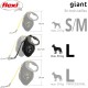 Flexi, Giant Plus 8m Extendable Dog Lead, Strong and Robust Dogs up to 50kg, Neon Band with Increased Visibility, Robust and Ergonomic Braking System - L - 8m - 50kg Flexi, Giant Plus 8m Extendable Dog Lead, Strong and Robust Dogs up to 50kg, Neon Band with Increased Visibility, Robust and Ergonomic Braking System - L - 8m - 50kg