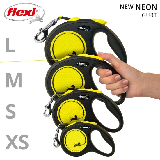 Flexi New Classic L Strap 8 m black for dogs up to 50 kg Flexi New Classic L Strap 8 m black for dogs up to 50 kg