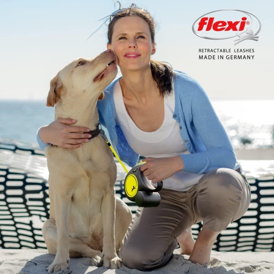 Flexi New Classic L Strap 8 m black for dogs up to 50 kg Flexi New Classic L Strap 8 m black for dogs up to 50 kg