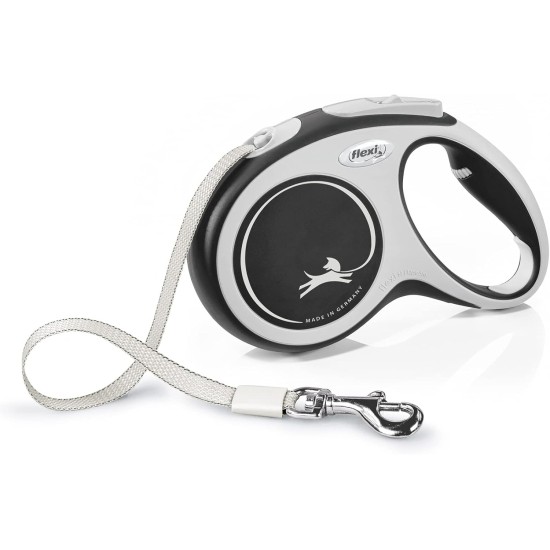 Flexi New Classic L Strap 8 m black for dogs up to 50 kg Flexi New Classic L Strap 8 m black for dogs up to 50 kg