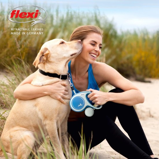 Flexi New Classic L Strap 8 m black for dogs up to 50 kg Flexi New Classic L Strap 8 m black for dogs up to 50 kg