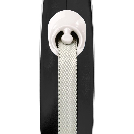 Flexi New Classic L Strap 8 m black for dogs up to 50 kg Flexi New Classic L Strap 8 m black for dogs up to 50 kg