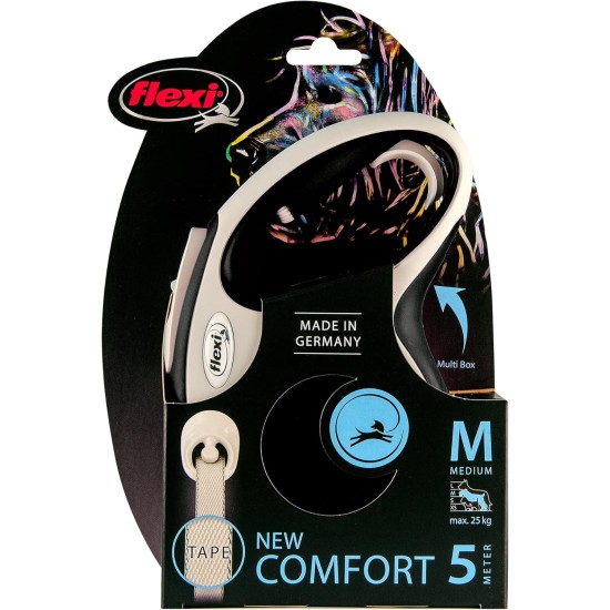Flexi New Classic L Strap 8 m black for dogs up to 50 kg Flexi New Classic L Strap 8 m black for dogs up to 50 kg