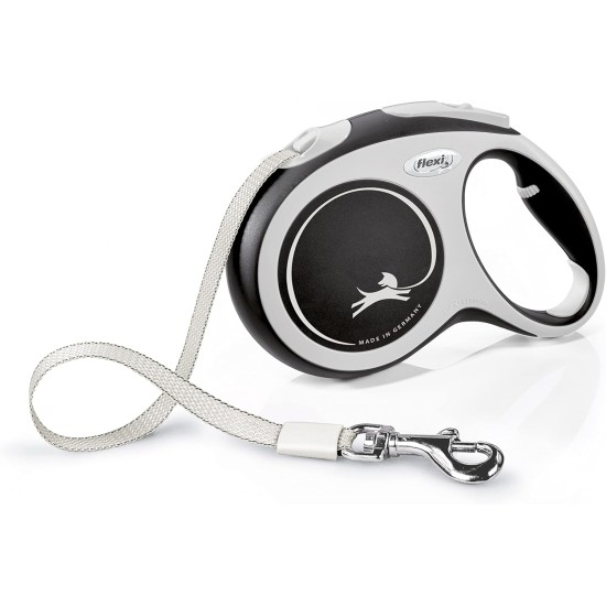 Flexi New Classic L Strap 8 m black for dogs up to 50 kg Flexi New Classic L Strap 8 m black for dogs up to 50 kg
