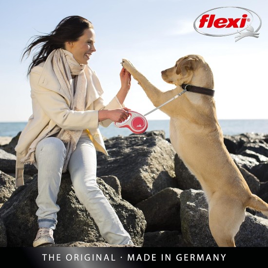 Flexi New Classic L Strap 8 m black for dogs up to 50 kg Flexi New Classic L Strap 8 m black for dogs up to 50 kg