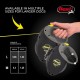 Flexi New Classic L Strap 8 m black for dogs up to 50 kg Flexi New Classic L Strap 8 m black for dogs up to 50 kg