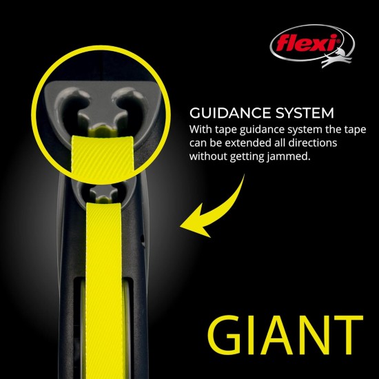 Flexi New Classic L Strap 8 m black for dogs up to 50 kg Flexi New Classic L Strap 8 m black for dogs up to 50 kg