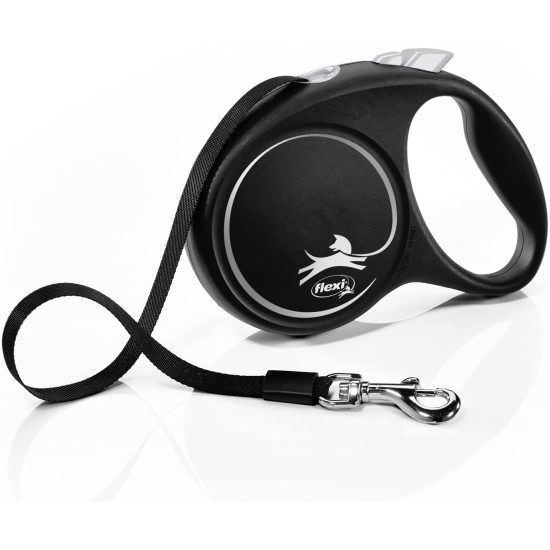 Flexi New Classic L Strap 8 m black for dogs up to 50 kg Flexi New Classic L Strap 8 m black for dogs up to 50 kg