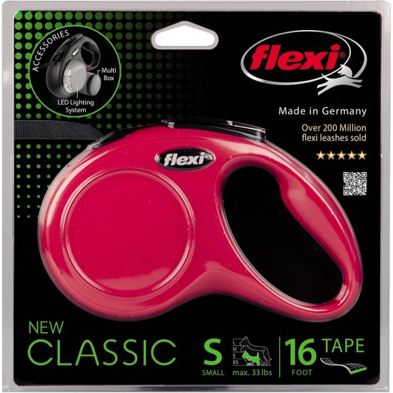 Flexi New Classic L Strap 8 m black for dogs up to 50 kg Flexi New Classic L Strap 8 m black for dogs up to 50 kg