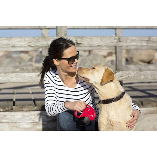 Flexi New Classic L Strap 8 m black for dogs up to 50 kg Flexi New Classic L Strap 8 m black for dogs up to 50 kg