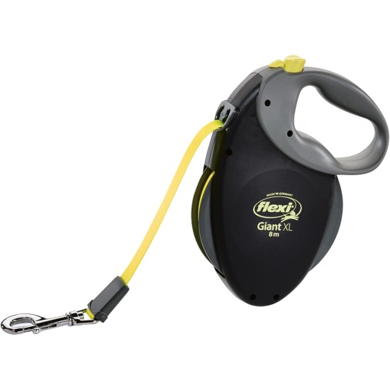 Flexi New Classic L Strap 8 m black for dogs up to 50 kg Flexi New Classic L Strap 8 m black for dogs up to 50 kg