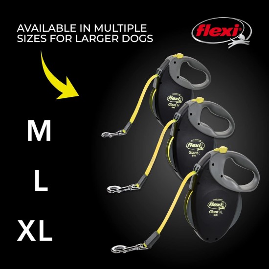 Flexi New Classic L Strap 8 m black for dogs up to 50 kg Flexi New Classic L Strap 8 m black for dogs up to 50 kg