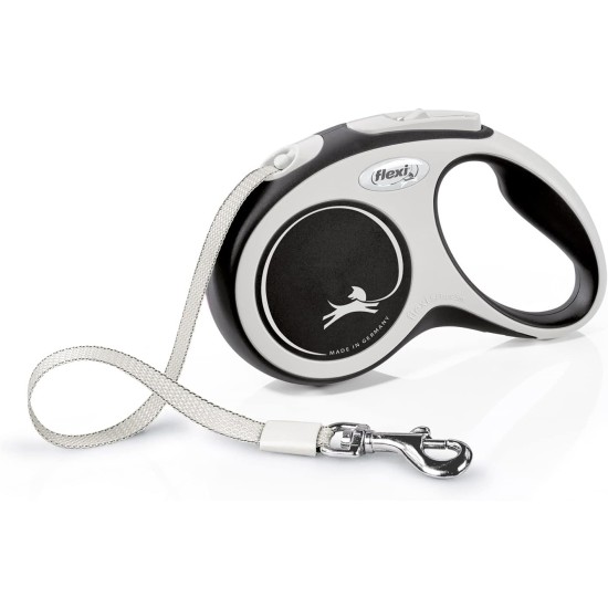 Flexi New Classic L Strap 8 m black for dogs up to 50 kg Flexi New Classic L Strap 8 m black for dogs up to 50 kg