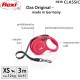 Flexi New Classic S Lead, for Dogs up to 15 kg, 5 m, Black Flexi New Classic S Lead, for Dogs up to 15 kg, 5 m, Black