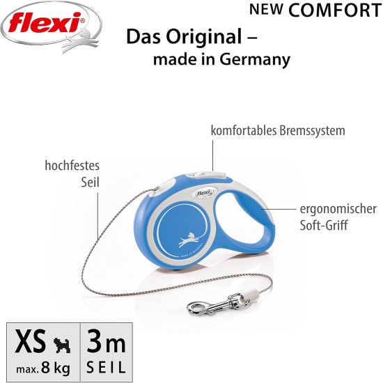 Flexi New Neon Rope, XS Flexi New Neon Rope, XS