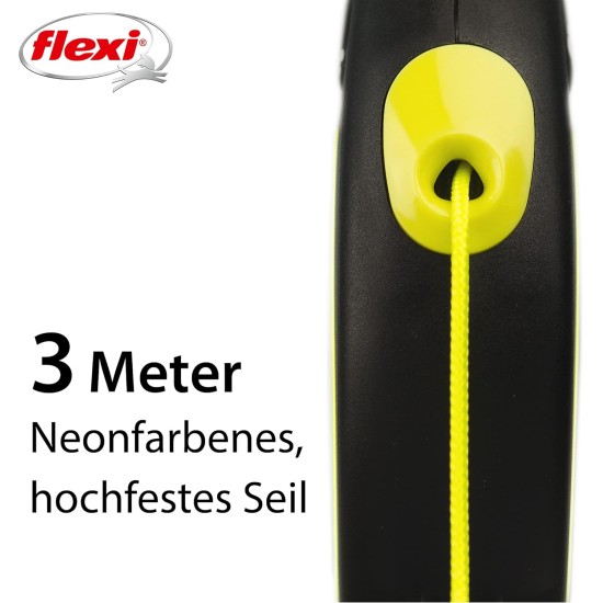Flexi New Neon Rope, XS Flexi New Neon Rope, XS