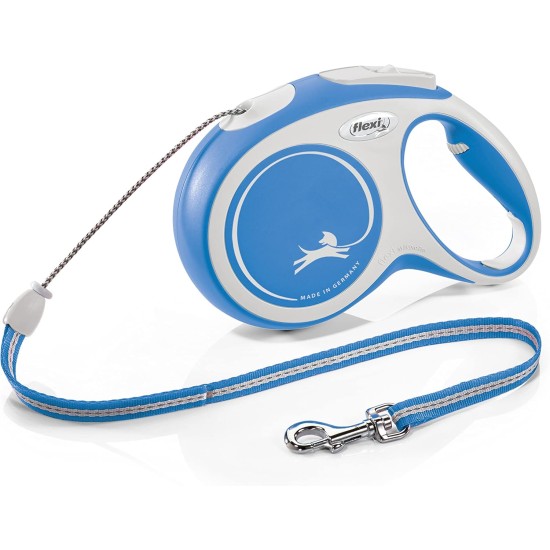 Flexible Retractable Dog Lead with Soft Grip Handle, 3 m / 5 m / 8 m / 8-20 kg Flexible Retractable Dog Lead with Soft Grip Handle, 3 m / 5 m / 8 m / 8-20 kg