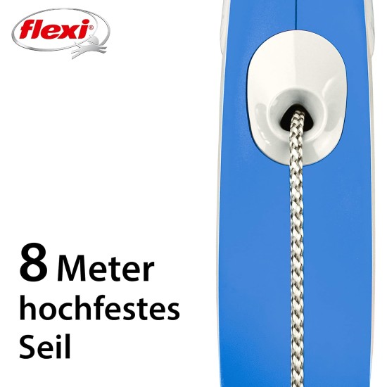 Flexible Retractable Dog Lead with Soft Grip Handle, 3 m / 5 m / 8 m / 8-20 kg Flexible Retractable Dog Lead with Soft Grip Handle, 3 m / 5 m / 8 m / 8-20 kg