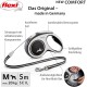 Flexible Retractable Dog Lead with Soft Grip Handle, 3 m / 5 m / 8 m / 8-20 kg Flexible Retractable Dog Lead with Soft Grip Handle, 3 m / 5 m / 8 m / 8-20 kg