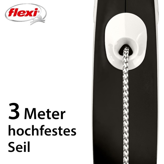 Flexible Retractable Dog Lead with Soft Grip Handle, 3 m / 5 m / 8 m / 8-20 kg Flexible Retractable Dog Lead with Soft Grip Handle, 3 m / 5 m / 8 m / 8-20 kg