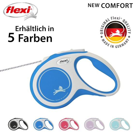 Flexible Retractable Dog Lead with Soft Grip Handle, 3 m / 5 m / 8 m / 8-20 kg Flexible Retractable Dog Lead with Soft Grip Handle, 3 m / 5 m / 8 m / 8-20 kg