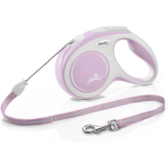Flexible Retractable Dog Lead with Soft Grip Handle, 3 m / 5 m / 8 m / 8-20 kg Flexible Retractable Dog Lead with Soft Grip Handle, 3 m / 5 m / 8 m / 8-20 kg
