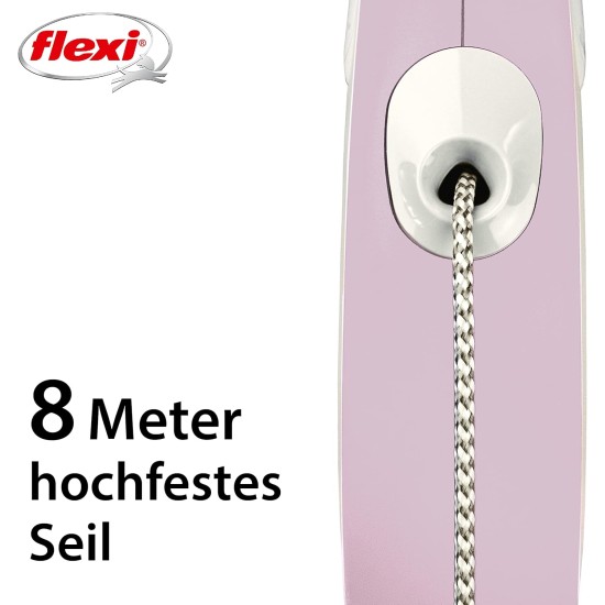 Flexible Retractable Dog Lead with Soft Grip Handle, 3 m / 5 m / 8 m / 8-20 kg Flexible Retractable Dog Lead with Soft Grip Handle, 3 m / 5 m / 8 m / 8-20 kg