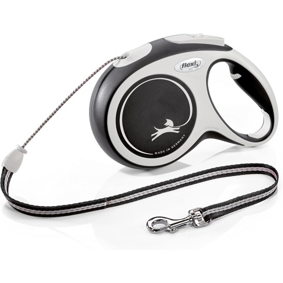 Flexible Retractable Dog Lead with Soft Grip Handle, 3 m / 5 m / 8 m / 8-20 kg Flexible Retractable Dog Lead with Soft Grip Handle, 3 m / 5 m / 8 m / 8-20 kg