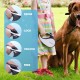 FurDreams Retractable Dog Leash - Heavy Duty Extendable (5m) Lead | Non-Slip Handle with Locking Control | Strong Tangle-Free Nylon Strap & Collar Hook (Blue, Large)