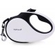 FurDreams Retractable Dog Leash - Heavy Duty Extendable (5m) Lead | Non-Slip Handle with Locking Control | Strong Tangle-Free Nylon Strap & Collar Hook (Black, Small) FurDreams Retractable Dog Leash - Heavy Duty Extendable (5m) Lead | Non-Slip Handle with Locking Control | Strong Tangle-Free Nylon Strap & Collar Hook (Black, Small)