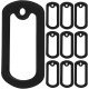 GALPADA Pack of 12 Silicone Protective Cover for Dog Tags, Tag Protector for Dogs, Durable and Noise-Reducing Pets GALPADA Pack of 12 Silicone Protective Cover for Dog Tags, Tag Protector for Dogs, Durable and Noise-Reducing Pets