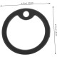 GRIRIW Silicone Dog Tag Protection Rings for Military Collars, Noise-Reducing Name Plate Covers for Pets Pack of 15 GRIRIW Silicone Dog Tag Protection Rings for Military Collars, Noise-Reducing Name Plate Covers for Pets Pack of 15