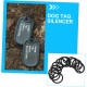 GRIRIW Silicone Dog Tag Protection Rings for Military Collars, Noise-Reducing Name Plate Covers for Pets Pack of 15 GRIRIW Silicone Dog Tag Protection Rings for Military Collars, Noise-Reducing Name Plate Covers for Pets Pack of 15