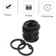 GRIRIW Silicone Dog Tag Protection Rings for Military Collars, Noise-Reducing Name Plate Covers for Pets Pack of 15 GRIRIW Silicone Dog Tag Protection Rings for Military Collars, Noise-Reducing Name Plate Covers for Pets Pack of 15