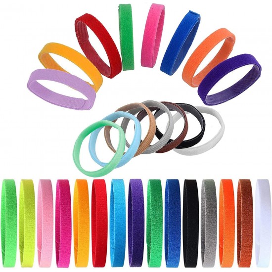 GTIWUNG Pack of 15 Adjustable Puppy ID Bands Collars Puppy Kitten ID Collars Dog Identification Dog Tags 10 x 200 mm GTIWUNG Pack of 15 Adjustable Puppy ID Bands Collars Puppy Kitten ID Collars Dog Identification Dog Tags 10 x 200 mm