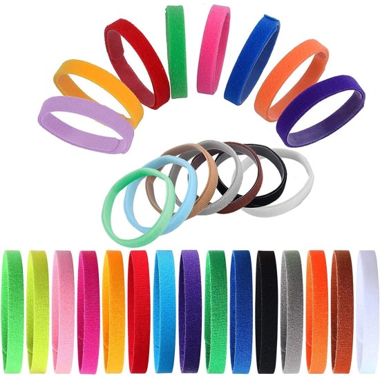 GTIWUNG Pack of 15 Adjustable Puppy ID Bands Collars Puppy Kitten ID Collars Dog Identification Dog Tags 10 x 200 mm GTIWUNG Pack of 15 Adjustable Puppy ID Bands Collars Puppy Kitten ID Collars Dog Identification Dog Tags 10 x 200 mm