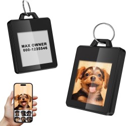 GUOMIS Personalisierte hundemarke,Adressanhänger hund,hundehalsband anhänger,Hundemarke mit gravur,Benutzerdefinierte Bearbeitungsinhalte，Tiermarke für Hunde, Katzen
