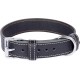Genuine Leather Adjustable Dog Collar for Small Large Dogs (XS: Neck 20-30cm, Black) Genuine Leather Adjustable Dog Collar for Small Large Dogs (XS: Neck 20-30cm, Black)