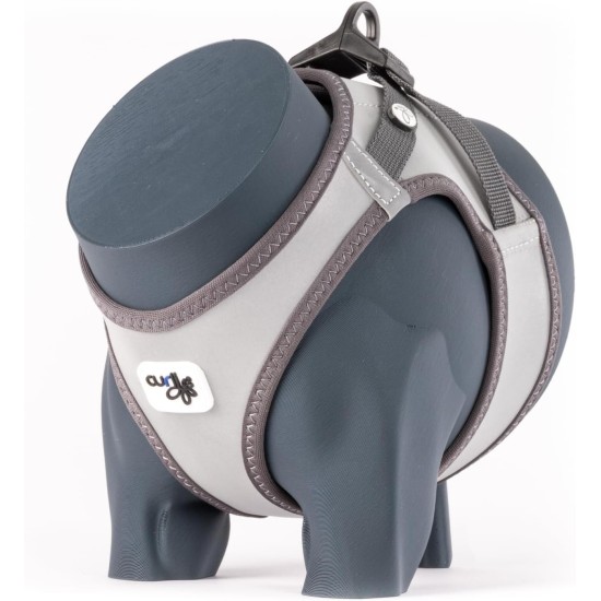 Glow Curli Clasp Vest Harness Reflective Grey XL Glow Curli Clasp Vest Harness Reflective Grey XL