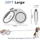GuDWING Dog Leash Retractable 300 Feet for Medium Large Dogs up to 35 kg Heavy Duty Tangle Free Large GuDWING Dog Leash Retractable 300 Feet for Medium Large Dogs up to 35 kg Heavy Duty Tangle Free Large