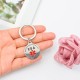 HACRAHO Dog Tags, 2 Pack Stainless Steel Emotional Support Animal Round Hanging Durable Pet ID Tags for Emotional Support HACRAHO Dog Tags, 2 Pack Stainless Steel Emotional Support Animal Round Hanging Durable Pet ID Tags for Emotional Support