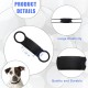 HACRAHO Pet ID Tag Slide-On 6 Pack Engraved Pet ID Tags Slide On Dog Tag for Small Medium Large Breeds HACRAHO Pet ID Tag Slide-On 6 Pack Engraved Pet ID Tags Slide On Dog Tag for Small Medium Large Breeds