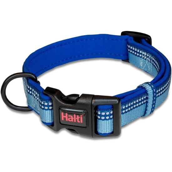 HALTI Comfort Collar - Dog Collar with Neoprene Padding, 3M Reflective Fabric and Adjustable Strap, Suitable for Medium Dogs (Medium, Black) HALTI Comfort Collar - Dog Collar with Neoprene Padding, 3M Reflective Fabric and Adjustable Strap, Suitable for Medium Dogs (Medium, Black)