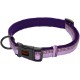 HALTI Comfort Collar - Dog Collar with Neoprene Padding, 3M Reflective Fabric and Adjustable Strap, Suitable for Medium Dogs (Medium, Black)