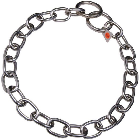 HS Sprenger Basic Collars for Dogs Collar Short Link - Stainless Steel HS Sprenger Basic Collars for Dogs Collar Short Link - Stainless Steel