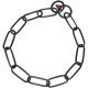 HS Sprenger Basic Dog Collars Long Collar Stainless Steel Black HS Sprenger Basic Dog Collars Long Collar Stainless Steel Black
