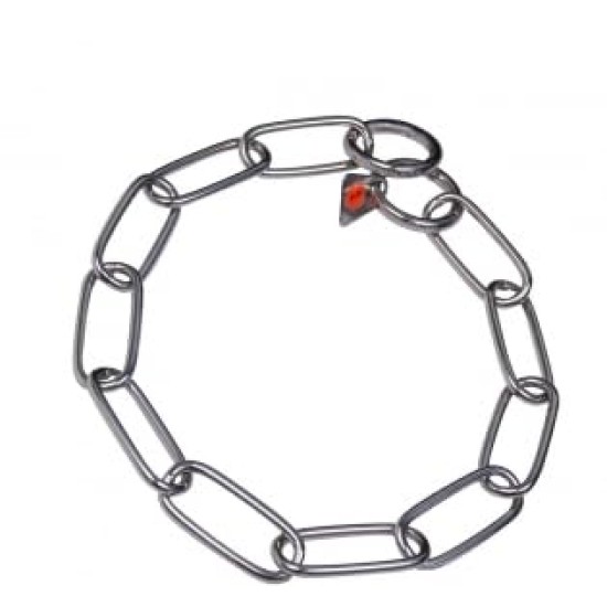 HS Sprenger Basic Dog Collars Medium Link - Stainless Steel HS Sprenger Basic Dog Collars Medium Link - Stainless Steel