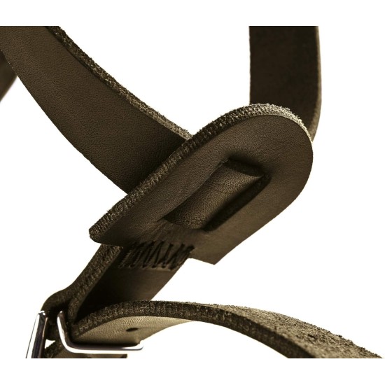 HUNTER Aalborg Harness M-L/2, Dark Brown HUNTER Aalborg Harness M-L/2, Dark Brown