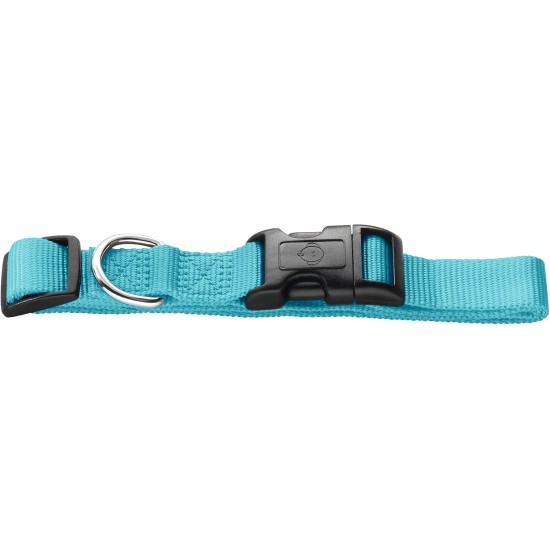 HUNTER Ecco Sport Vario Basic Nylon Collar without Stop, 10 cm, X-Small, Turquoise Blue HUNTER Ecco Sport Vario Basic Nylon Collar without Stop, 10 cm, X-Small, Turquoise Blue